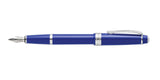 Bailey Light™ Polished Blue Resin Medium Nib Fountain Pen