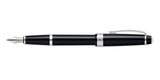 Bailey Light™ Polished Black Resin Fine Nib Fountain Pen