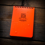 Rite in the Rain 4" x 6" Orange Top-Spiral Notebook