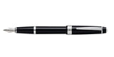 Bailey Light™ Polished Black Resin Fine Nib Fountain Pen