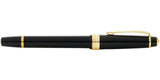 Bailey Light™ Polished Black Resin and Gold Tone Extra-Fine Nib Fountain Pen