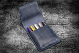 Galen Leather Co. Flap Pen Case for Five Pens