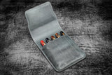 Galen Leather Co. Flap Pen Case for Five Pens